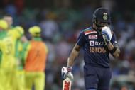 Kohli was dismissed after scoring 21 runs off 20 balls.